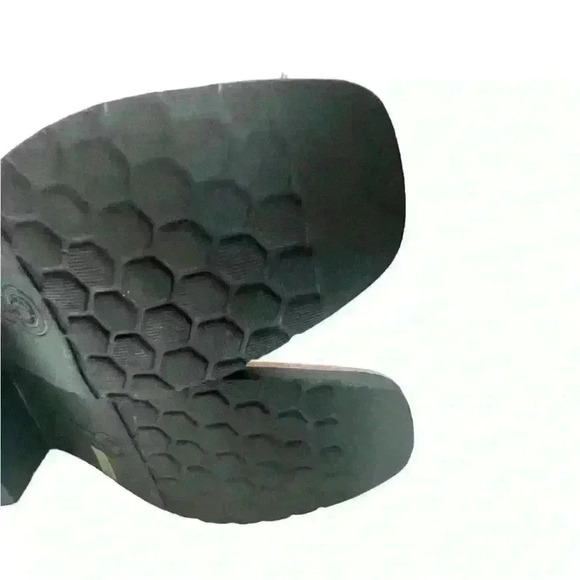 L' Amour Des Pieds Qiana Women’s Stone Leather Slingback Square Toes Sandals 8M - Picture 12 of 16